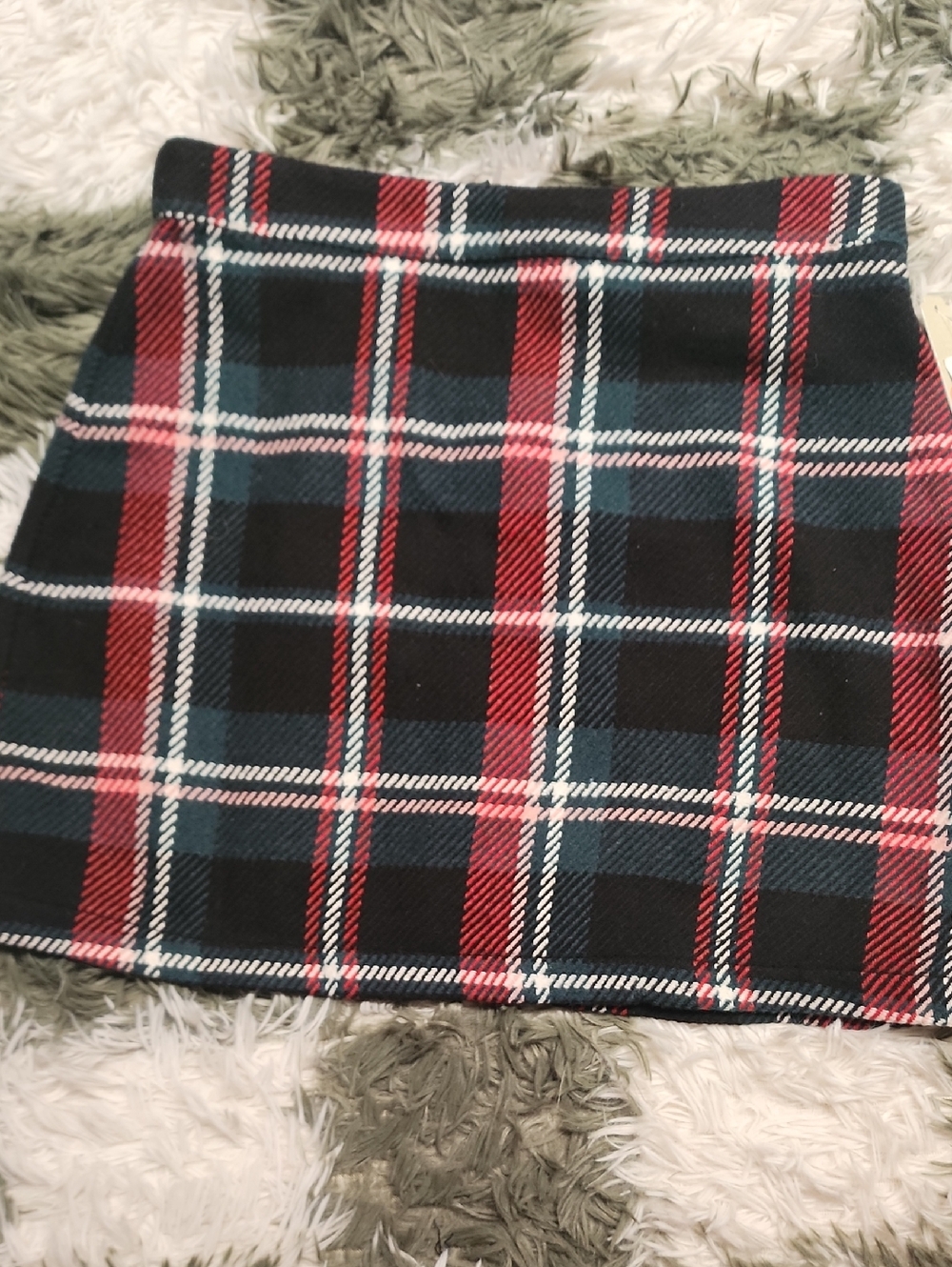 GB Gianni Bini Plaid Skirt